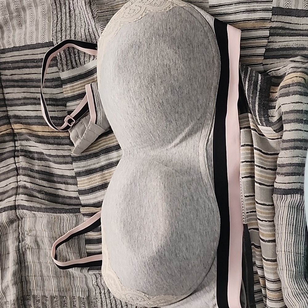 Gray Bra